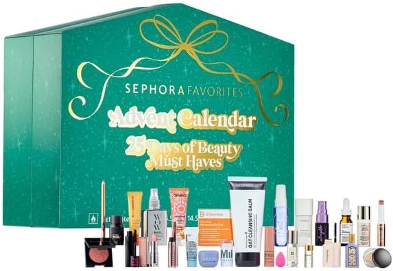 SEPHORA Favorites 25 Days of Beauty Must Haves Best-of-Beauty Holiday Advent Calendar 2024