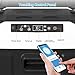 Mjkone 53QT Dual-Zone Car Refrigerator, DC Inverter Compressor Energy Efficient Cooling, Smart Touch LED Display, DC Cigarette Lighter, Ideal For Marine/RV/Camping/Outdoor Use