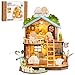 Rolife DIY Miniature House Kits Puppy's Cozy Villa, DIY Crafts for Adults Miniature Model Set, Tiny House Duplex Villa with Puppy, Hobbies & Birthday for Friends (230PCS)