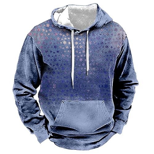 YSFWL Hoodie Herren Sportjacken Für Herren Crop Top Langarm Decke Skeleton...