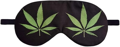 420 Leaf Sleeping Mak Eye Mask Cubierta de ojos vendados