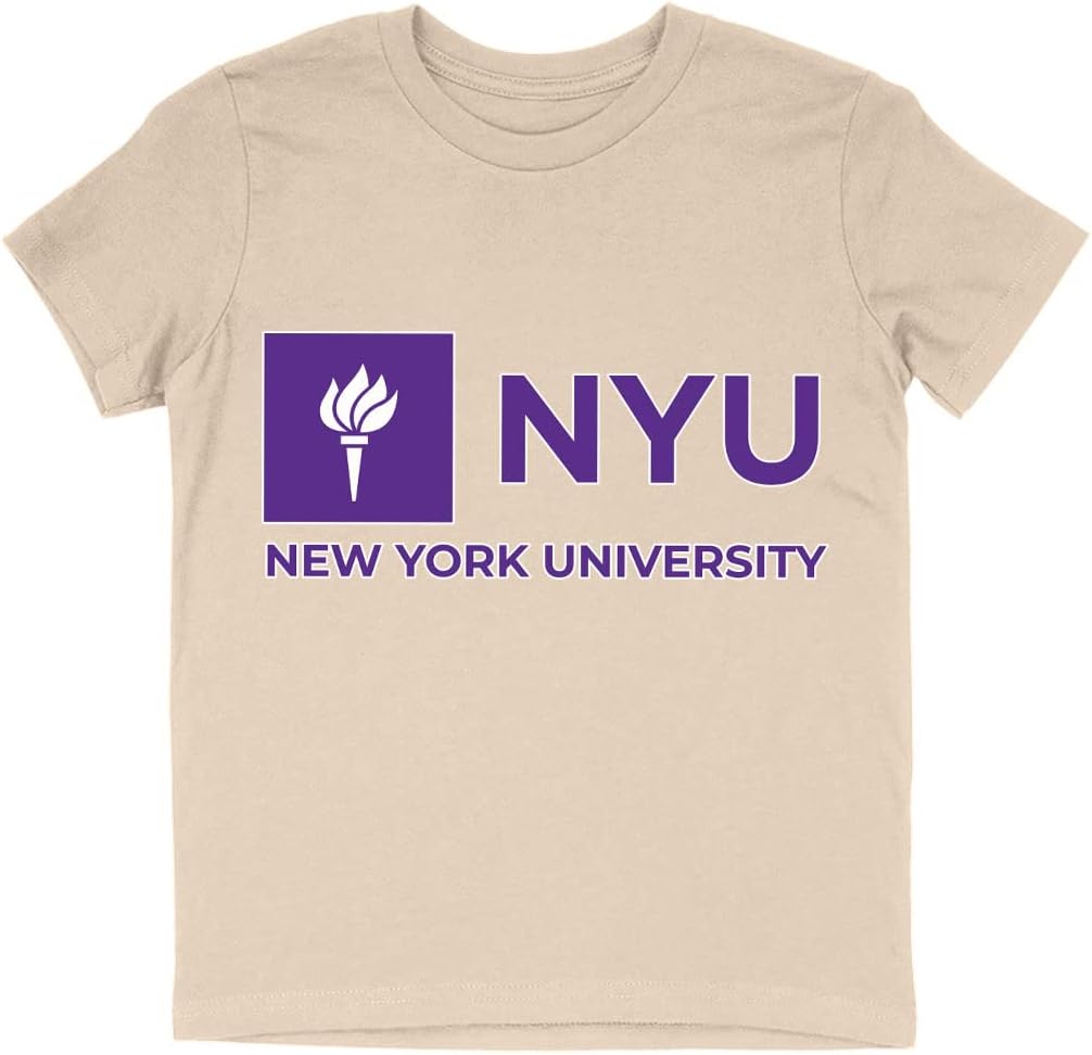 New York University Kids' T-Shirt - Cool T-Shirt - Graphic Tee Shirt for Kids