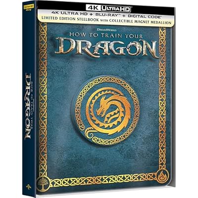 How to Train Your Dragon (2025) - Limited Edition Steelbook 4K Ultra HD + Blu-ray + Digital