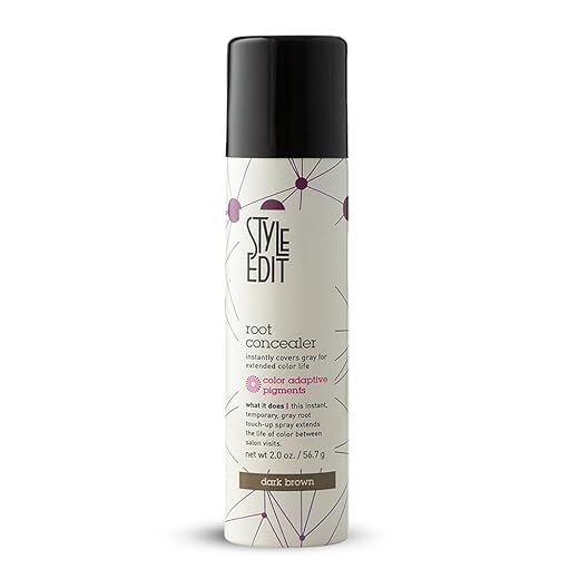 Style Edit Root Concealer Spray - Dark Brown