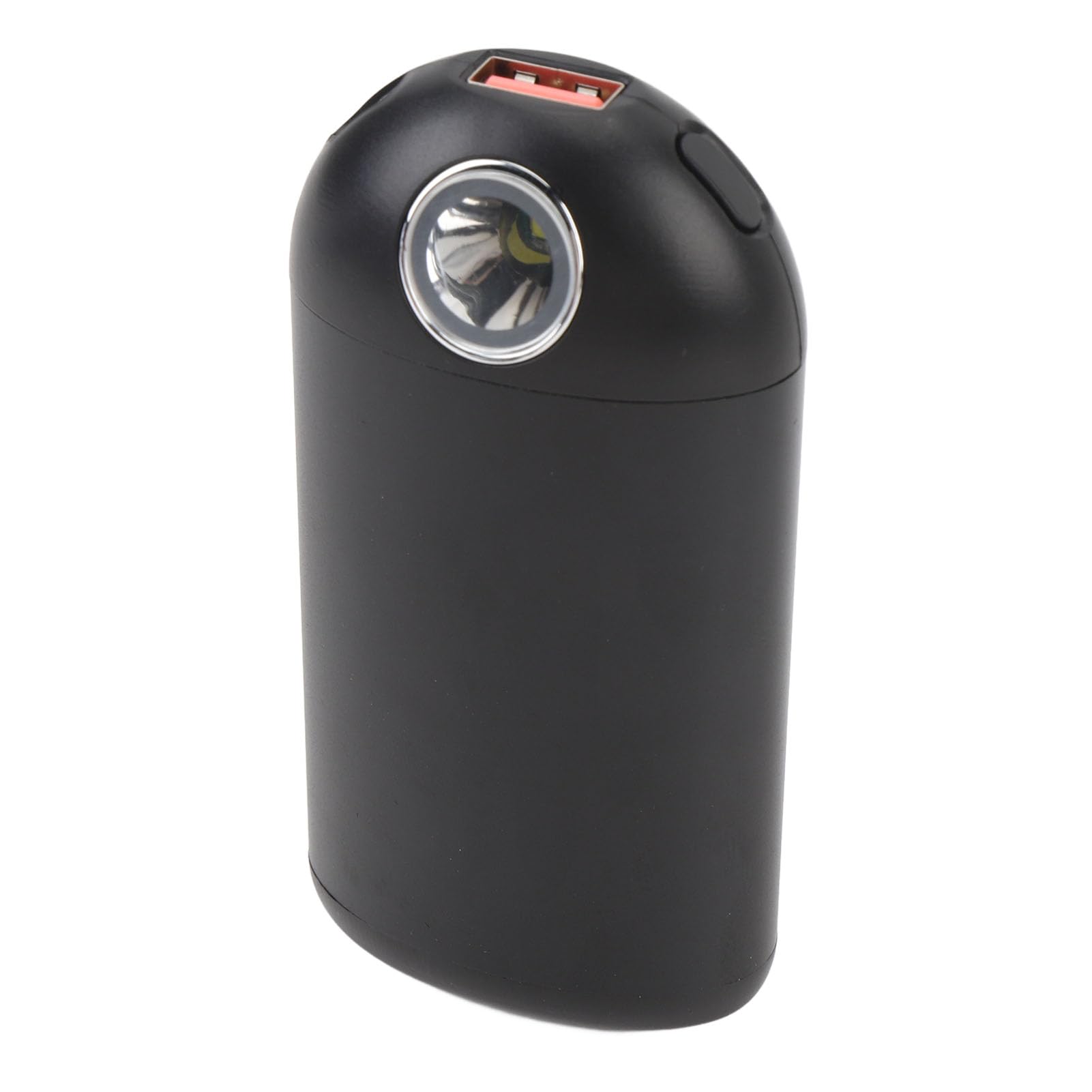 Yosoo Health Gear Chauffe-Mains Rechargeable USB, Banque d'alimentation Chauffe-Mains en ABS 5000mAh avec Niveaux de Chaleur 104F 122F 131F Lampe de Poche pour Le Camping Randonnée Ski Voyage