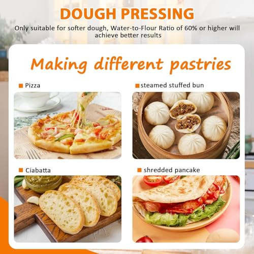 Presse à pâte à pizza manuelle en acier inoxydable pour usage domestique et commercial