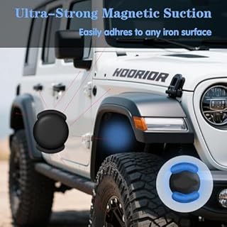 GPS Tracker per Auto, Magnetico Nascosto Localizzatore Gps Senza SIM senza abbonamento, Auto Localizzatore Compatibile con Apple Find My App(IOS) per Bambini, Animali Domestici (2 nero)