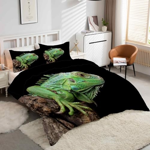 Housse de couette 200x200 vert de qualité supérieure en microfibre douce - 2