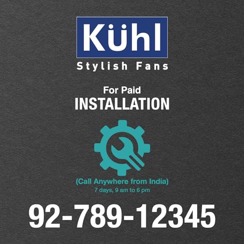 Image of KUHL Inspira P1 | 400mm | BLDC Pedestal Fan with Remote | 5 wings | Touch Screen Control Panel | Height Adjustment | Tilt Mechanism, Swivel Function | Low Noise | White