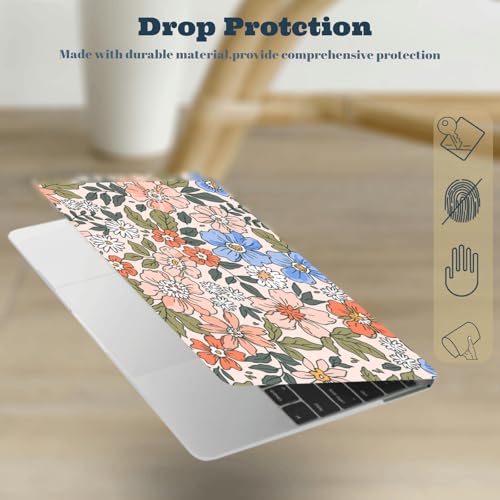 Funda MacBook Pro 13 A1278 protectora contra golpes con bolsa de transporte rosa 6