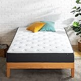 Zinus 8 Inch Comfort Essential Pocket Spring Hybrid Mattress/Pressure Relieving Support/CertiPUR-US...