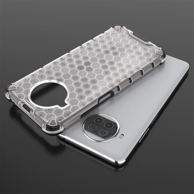 Image of Prime Retail Hard PC Back Case Cover for Mi 10i Anti Slip Ultra Thin Shockproof Reinforced Corners (Transparent)