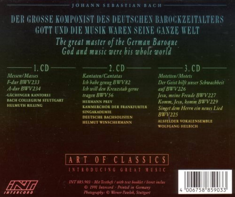 Johann Sebastian Bach 完全作品集 171CD 2データCD Johann Sebastian Bach 完全作品集 171CD 2データCD