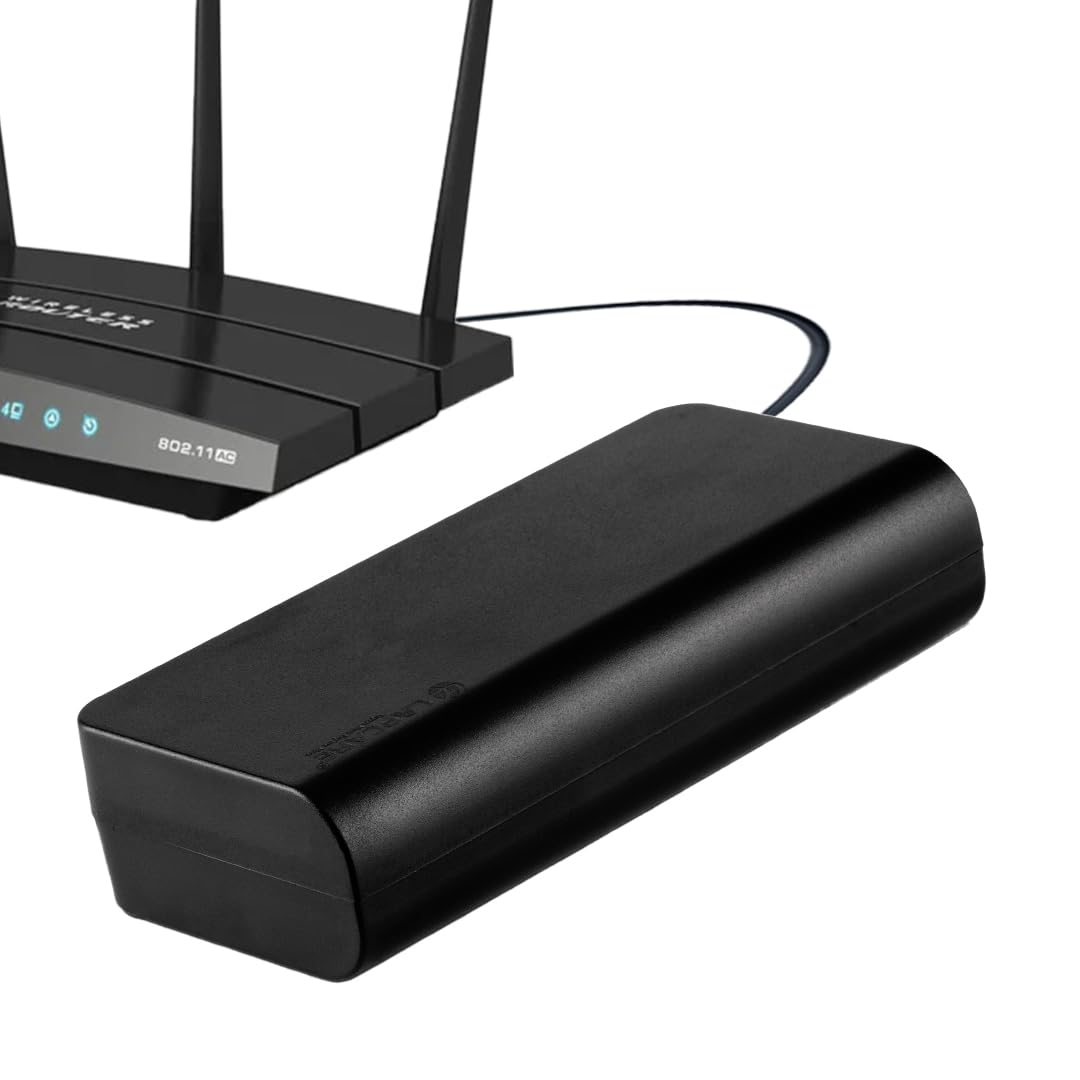 LAPCARE Mini UPS for 12V WiFi Router Broadband Modem | Backup Upto 4 Hours | WiFi Router UPS Power Backup During Power Cuts | UPS Broadband Modem | Current Surge & Deep Discharge Protection (B0CM25GYRJ) Amazon Price History, Amazon Price Tracker