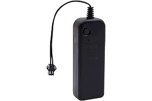 EL Wire Battery Pack-Ourbest EL Wire Extension Cable Light Replacement Power Case