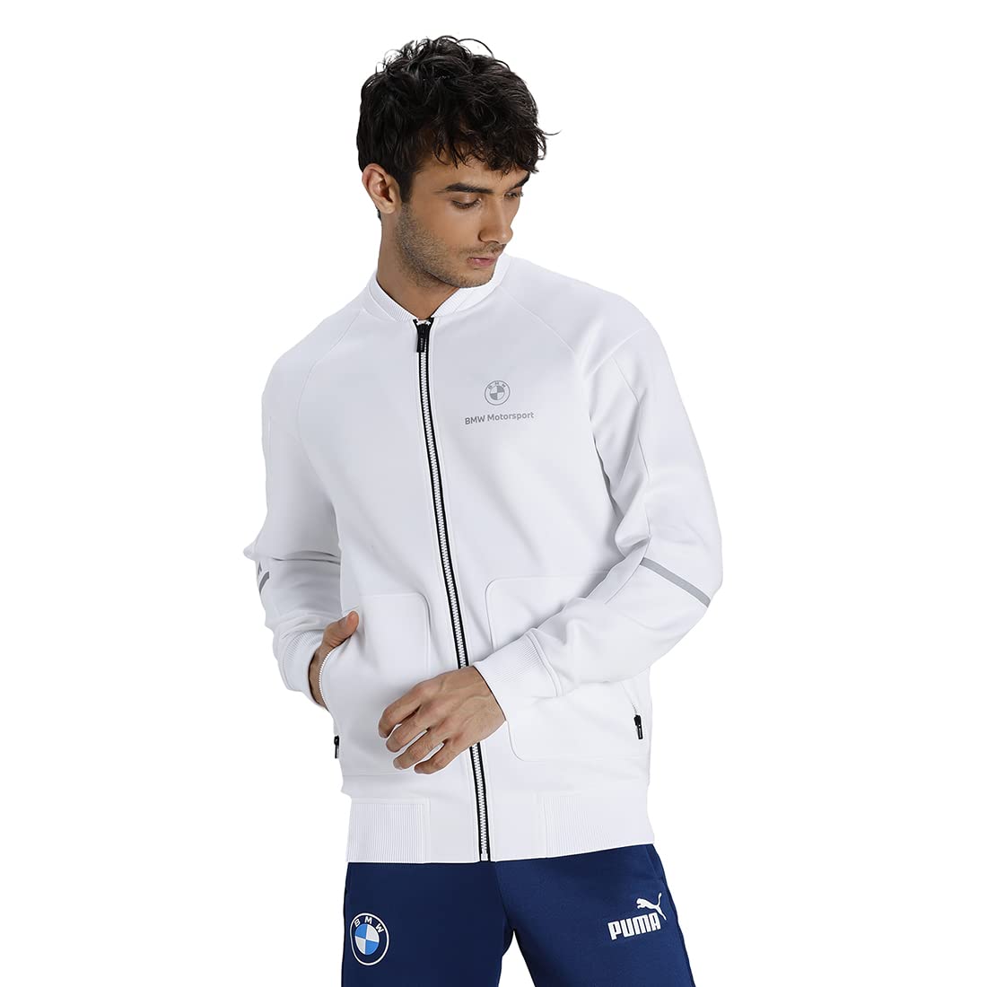 PUMA Men BMW MMS Spacer Jacket,White