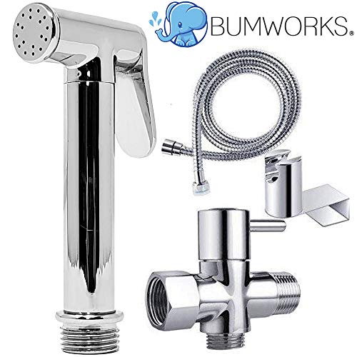 Bumworks Handheld Bidet Cloth Diaper Sprayer for Toilet | Bum Gun Butt Washer