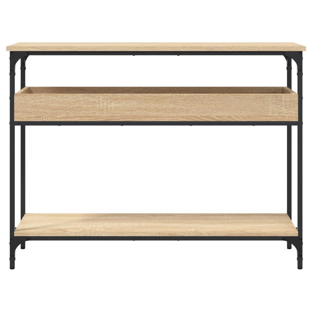 Stół konsolowy Sonoma Dąb 100 x 29 x 75 cm drewno inżynieryjne