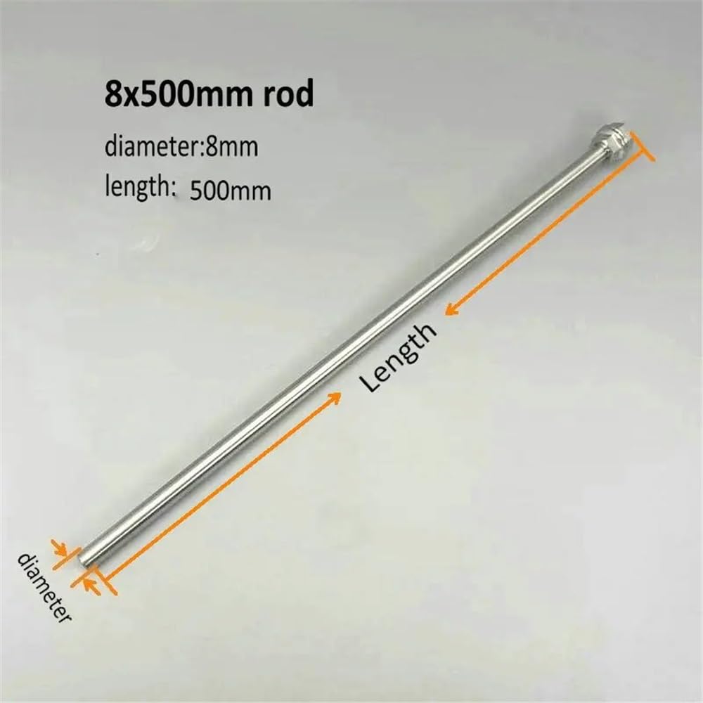 Laboratoryjna łopatka mieszająca ze stali nierdzewnej, 3-listkowa, mieszadło dyspersyjne, 40-120 mm, 200-500, 30 stopni, 45(8x500mm rod)
