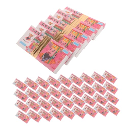 Papier ancestral chinois de yuans Cabilock pour rituels traditionnels du Qingming, 15 pièces