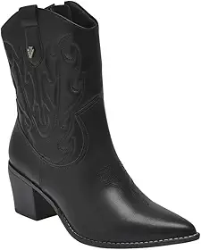 Bota Country Feminina Conforto Cano Médio Elegante Via Marte