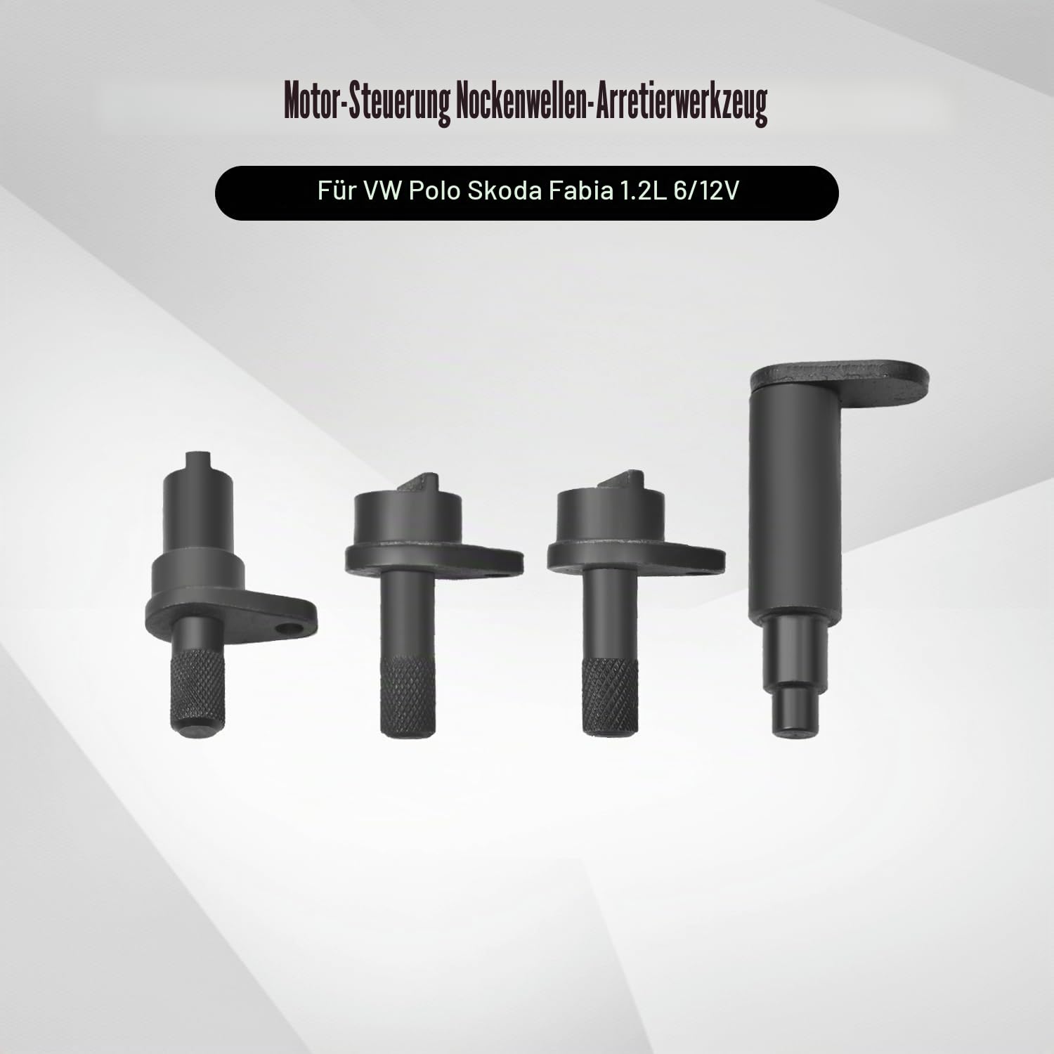 Motor Einstellwerkzeug Satz,Nockenwellen Schwungrad Arretierung Steuerzeiten Werkzeug Kompatibel mit VW Polo Fox Seat Ibiza Skoda Fabia 1.2 L