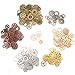 Foraineam 300 Gram (Approx. 210pcs) Assorted Antique Steampunk Gears Charms Pendant Clock Watch Wheel Gear for Crafting, Jewelry Making