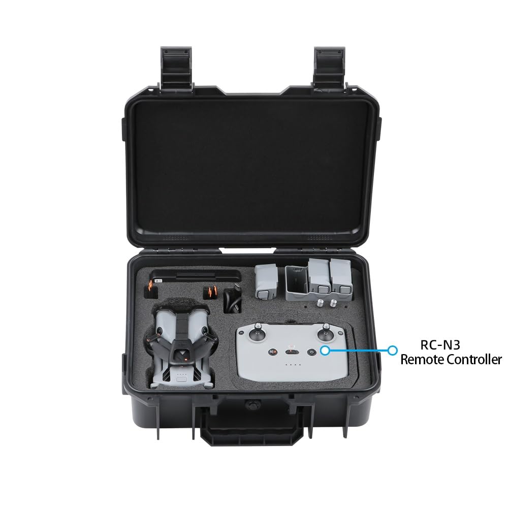 Etui ochronne do DJI Mini 5 Pro, odporne na wstrząsy, twarde pudełko do przechowywania z paskiem na ramię, organizer na dron, RC2/RC-N3 pilot zdalnego sterowania, uchwyt na akcesoria do Mini 5 Pro