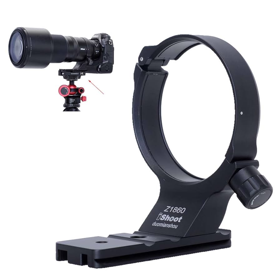 Amazon.com : iShoot Metal Lens Collar Tripod Mount Ring