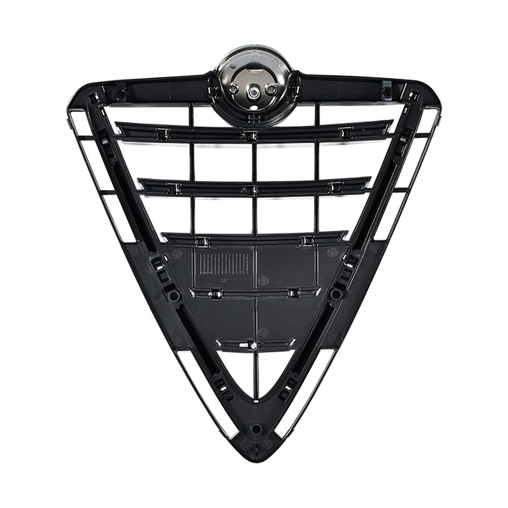 Rejilla del Radiador Delantera del Coche Compatible con Alfa Giulietta 2010-2020 156105186 Negro