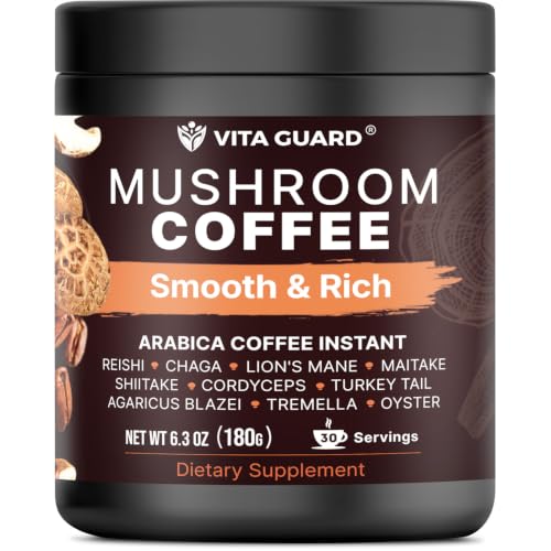 Vita Guard 10-Mushroom Arabica Coffee Instant Blend