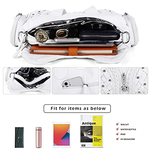 Image of Angel Barcelo Purses for Women Large Shoulder Bag Soft Hobo Bags for Women