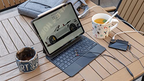 Khadas DAC Amp Tone2 Pro | デスクトップデジタルアナログコンバーター - USB-C/USB-C(I2S)入出力付きヘッドホンアンプ:3.5mmアンバランス/4.4mmバランス/RCA - MQAデコーダー(ブラック)