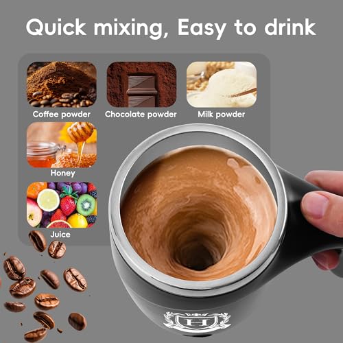 Taza de viaje magnética para café de plástico 13 oz miniatura 3