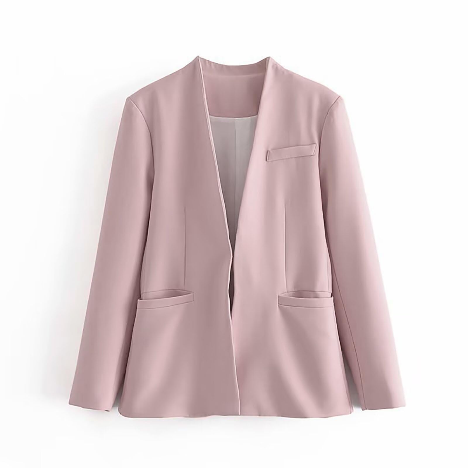 Blazers for Women Fashion Casual Open Front Cardigan Jacket Work Office Blazer One Button Blazer Jacket