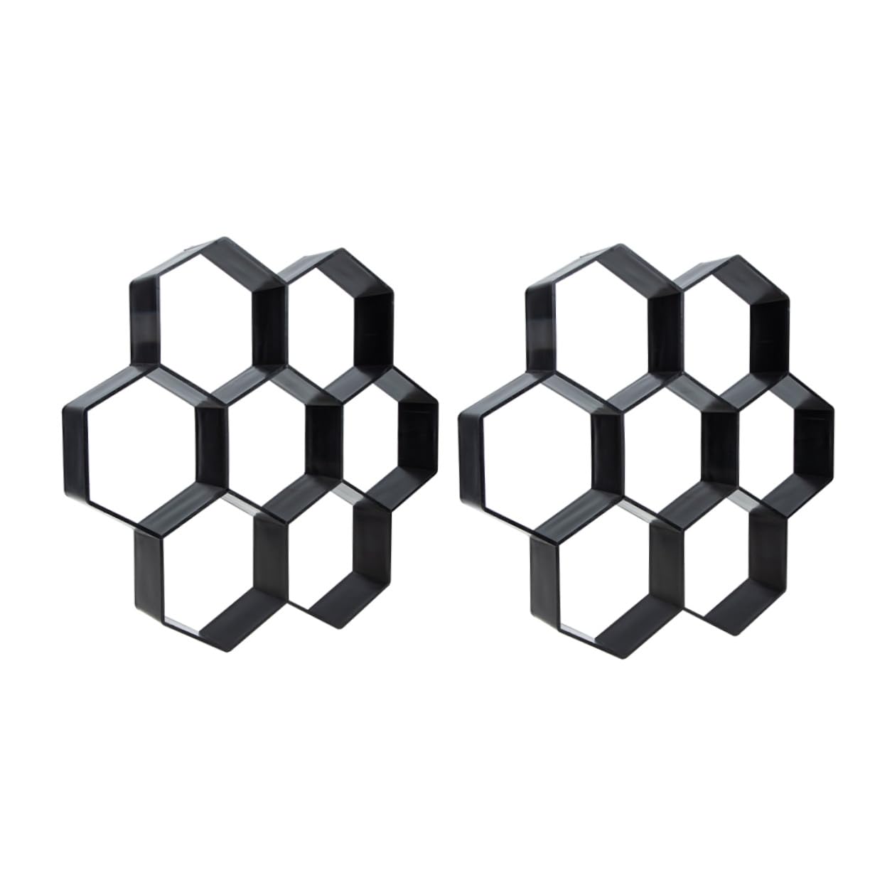 Moule à pavés hexagonal en plastique pour allée extérieure en béton et trottoir de jardin