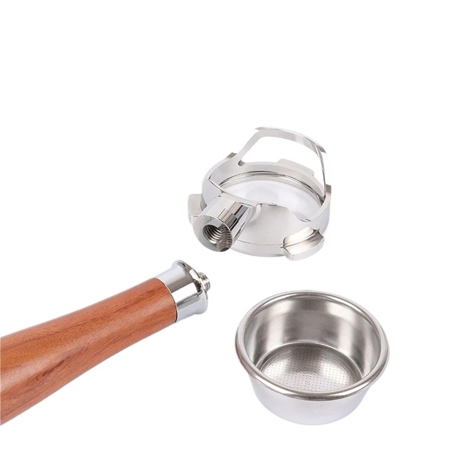 Compatible con portafiltro sin fondo Breville | Acero inoxidable de 54 mm for 820 840 870 875 880 450 550(Plum)
