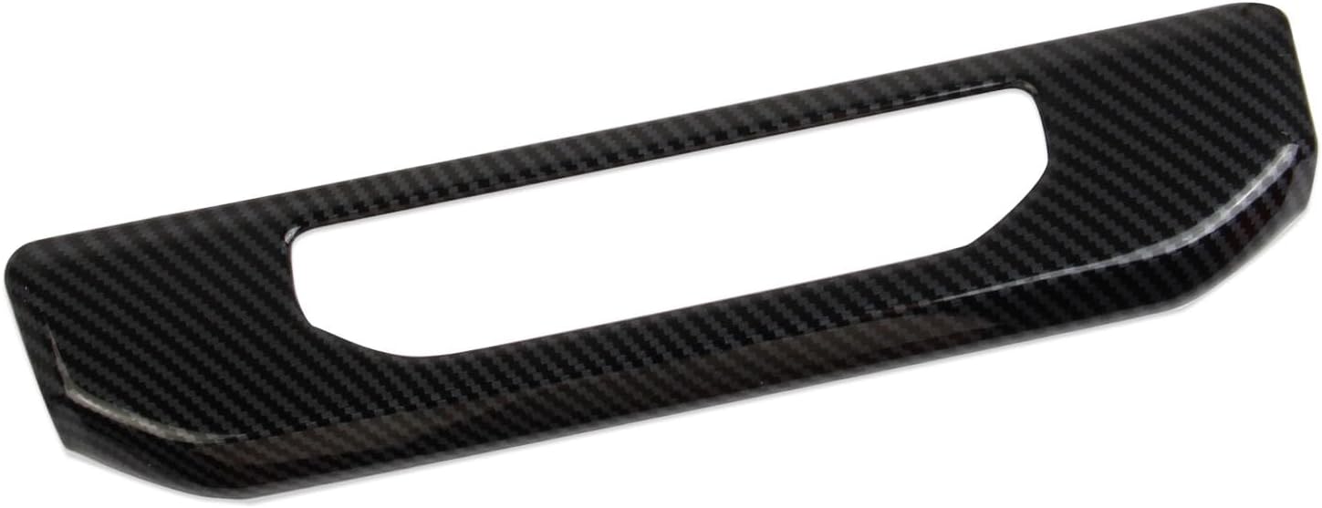 Carbon Fiber Style Center Console USB Panel Cover Trim Accessories for 2025-2026 KIA Carnival image 3