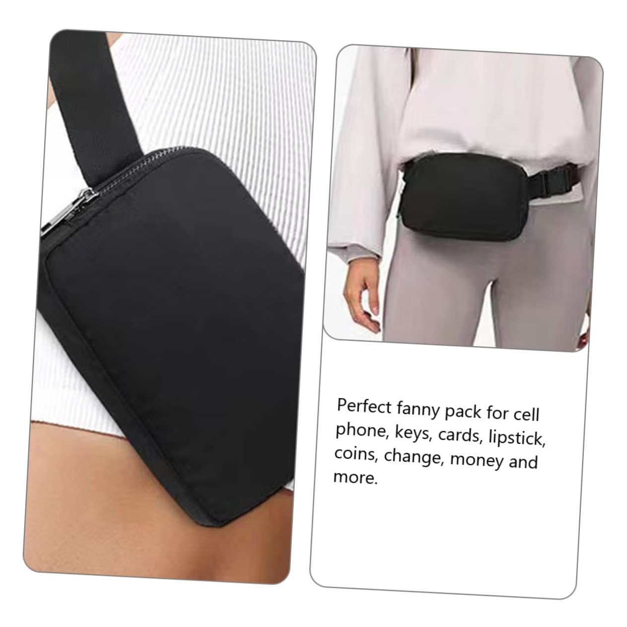 INOOMP Paquete De 3 Uds Riñonera Riñonera Para Hombre Bandolera Riñonera Cruzada Riñonera Para Cámara Riñonera Para Mujer Riñonera De Moda Para Cámara Para Niños Riñonera