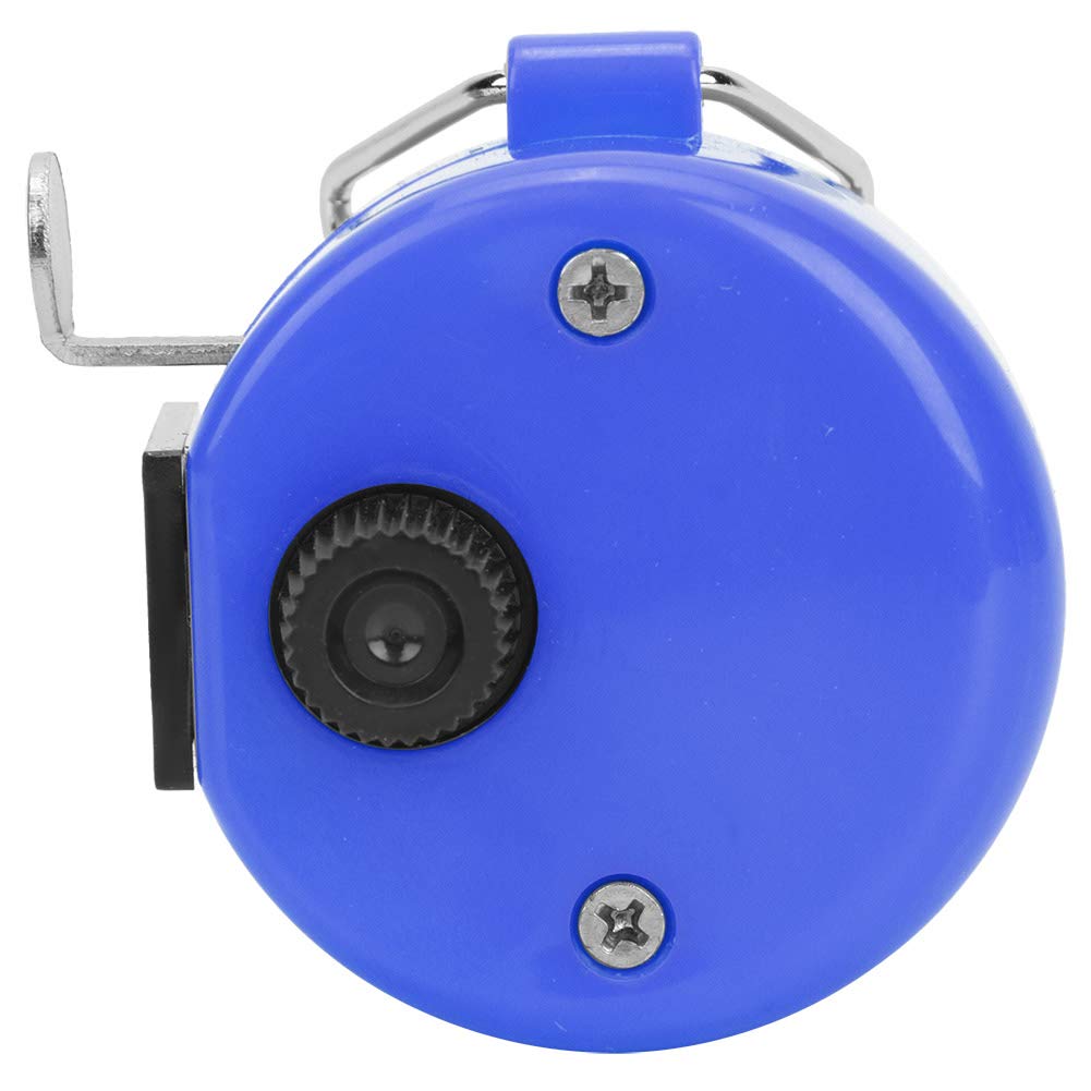 Hilitand Manual Tally Counter 4 Position Plastic Knob with Hook Mechanical Desktop Point Counter can be Cleared(Blue)