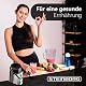 Standmixer Steinborg mit 6-fach Metallmesser und 570 ml To-Go Becher
