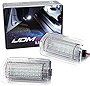 iJDMTOY (2) Full LED Side Door Courtesy Light Assy Compatible With Lexus IS ES GS LS RX GX LX Toyota Avalon Sienna Venza Camry Prius 4Runner, OEM Replacement, Powered by 18-SMD Xenon White LED