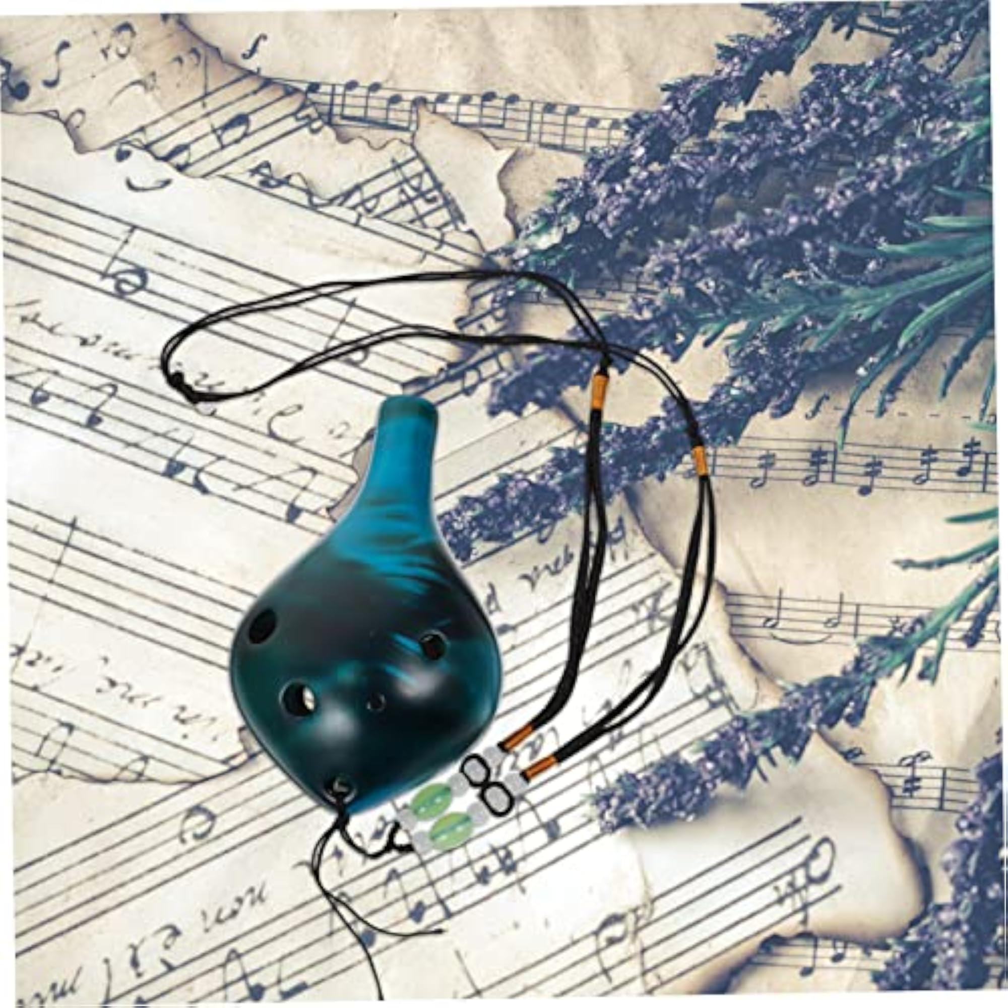 6 Hole Ocarina Musical Instrument, Sweet Potato Design
