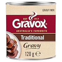 Gravox Traditional Gravy Mix Tin for Gravy and Liquid Stock Instant Gravy Powder 120g