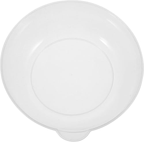 EXCEART Pesar barcos Platos de pesaje de plástico para verter bandeja de lancha, recipiente de plato de laboratorio, báscula electrónica, bandeja de