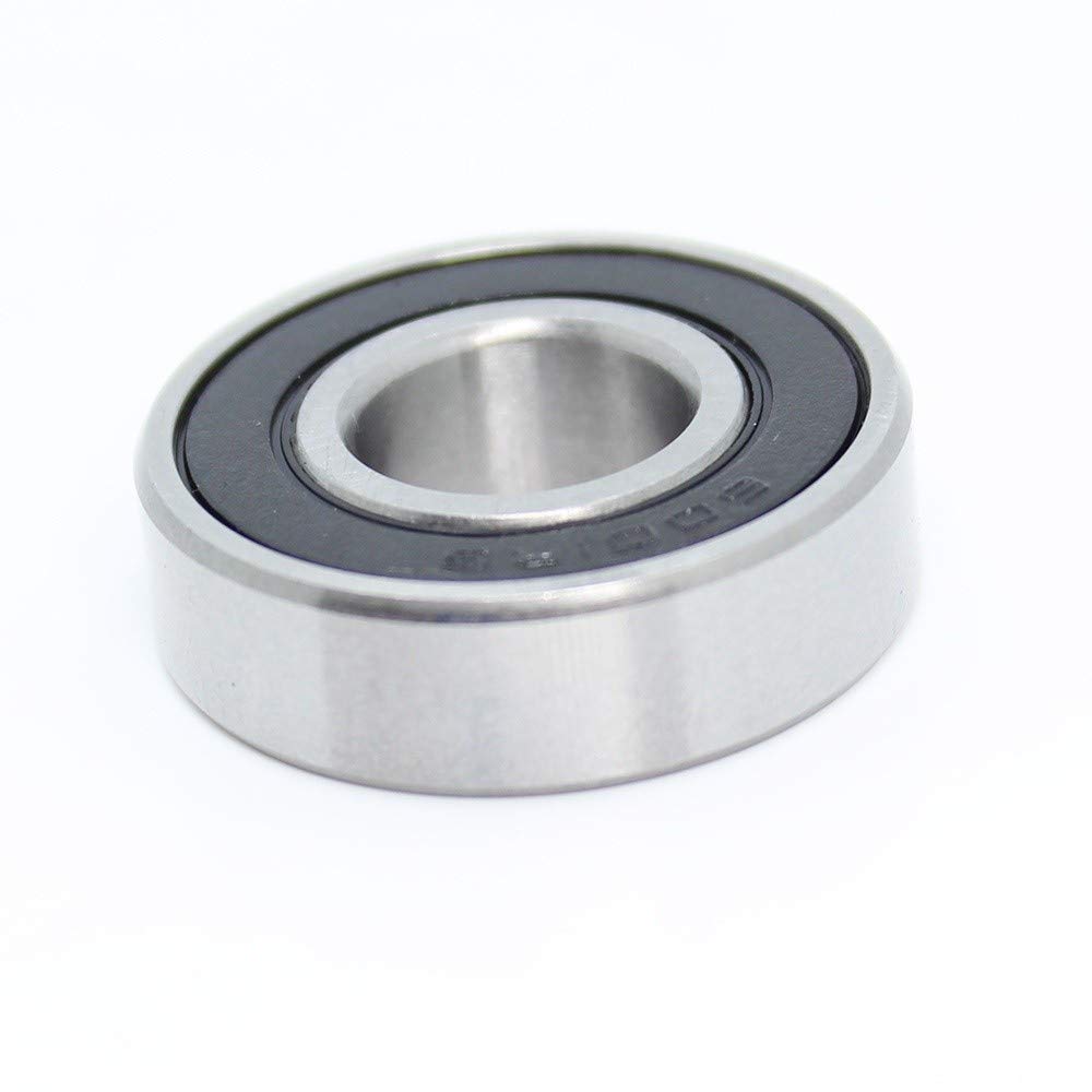 ZBJGBUIA 6001 6001RS Hybrid Ceramic Bearing ABEC-1 Bicycle Bottom Brackets & Spares Si3N4 Ball Bearings 12x28x8 mm