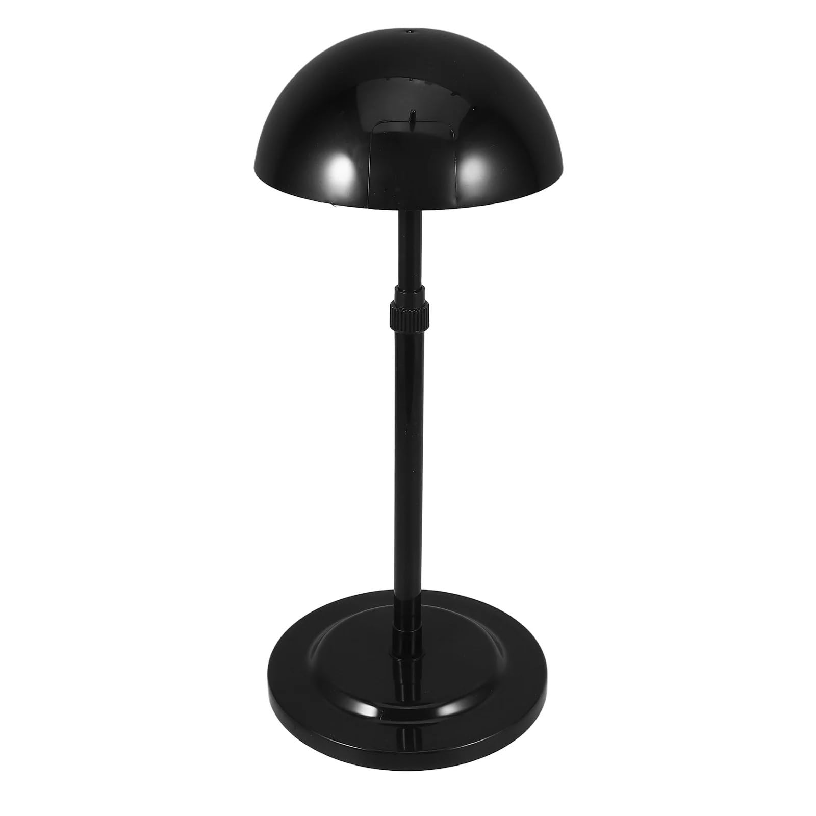 zyrqon Telescopic Hat Stand Adjustable Desktop Holder Stable Retail Display Rack Freestanding For Shops(Black)