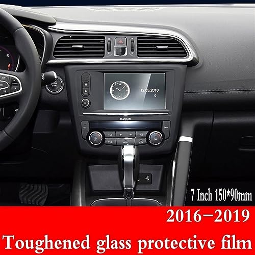 Verre trempé pour GPS Kadjar 2016-2019 protection écran tactile 7 pouces - 2