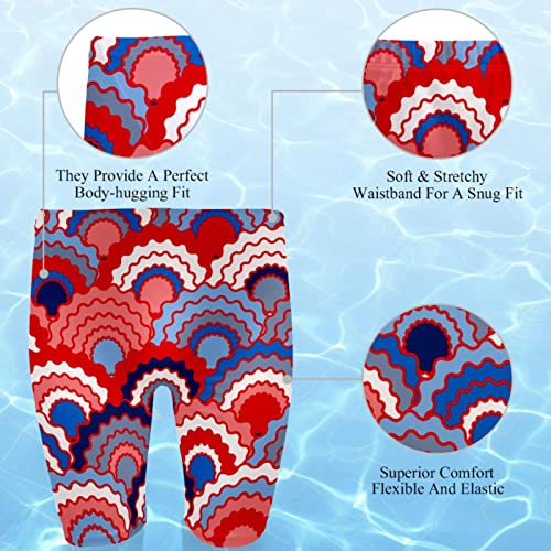 Jammers de natación para niños: estilo atlético multicolor XL 2
