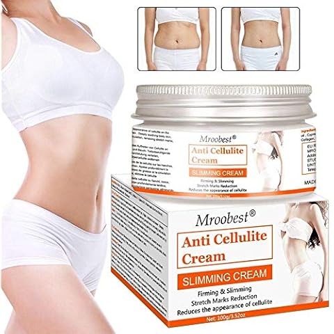 Anti Cellulite Cream, Slimming Cream, Anti-Cellulite Massager and Skin Firming Cream, Organic body slimming cream, Natural Cellulite Treatment Cream for Thighs, Legs, Abdomen, Arms and Buttocks-100ML Cover